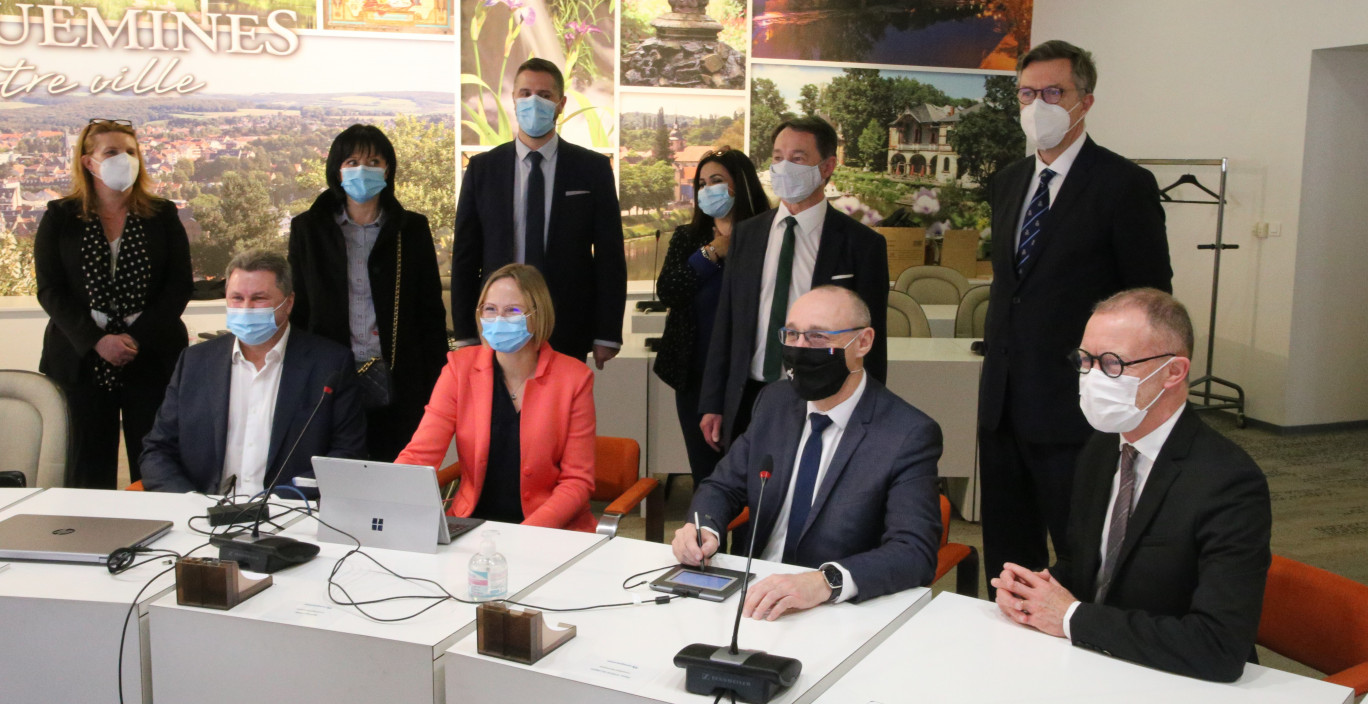 Un acte fondateur pour l'attractivité commerciale sarregueminoise. (c) Ville de Sarreguemines.