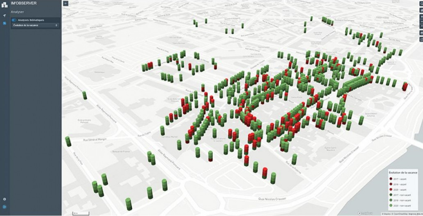 L'optimisation de l'immobilier commercial local par la modélisation. (c) AGURAM.