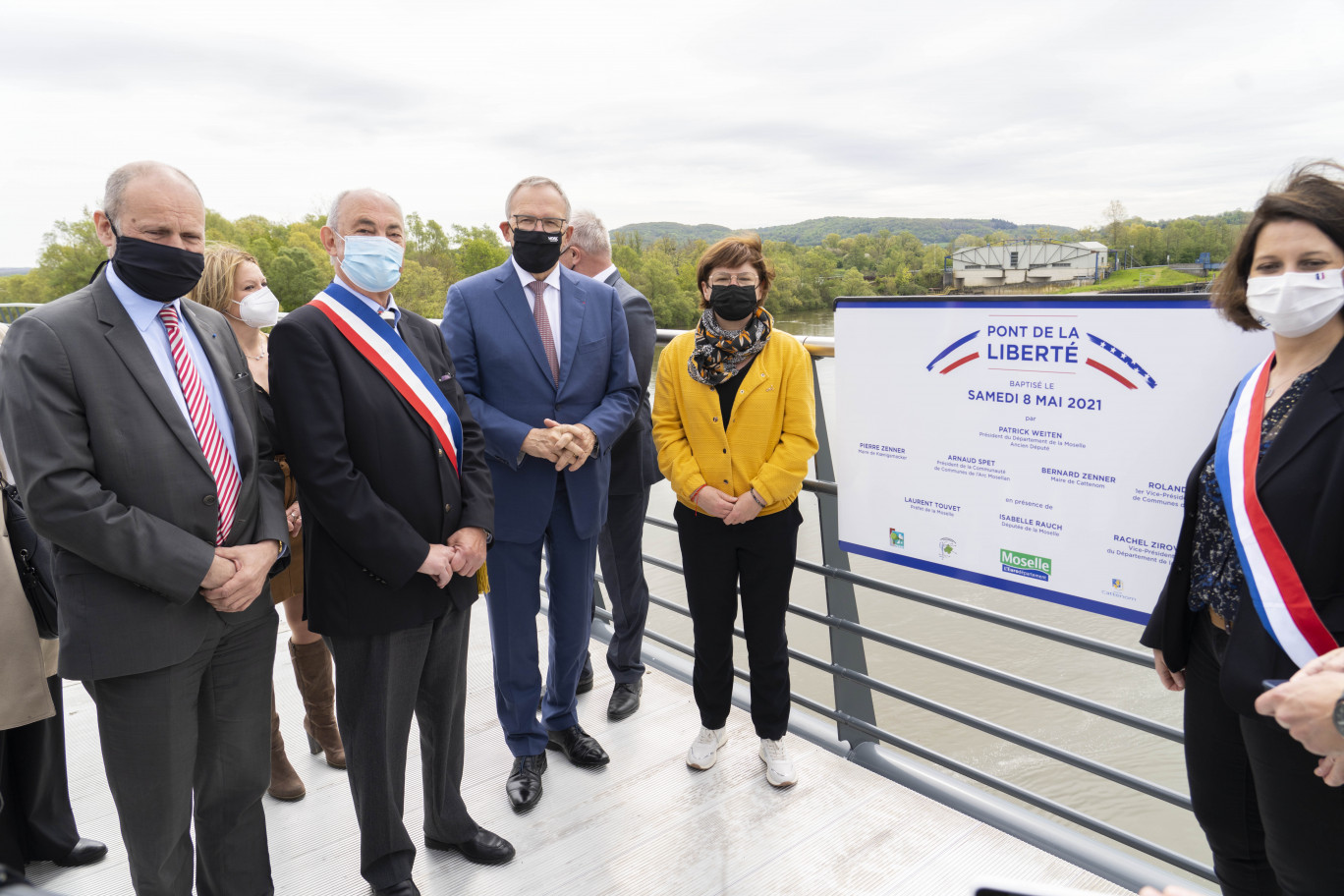 Le Pont de la Liberté, inauguré le 8 mai dernier. (c) Guillaume Ramon.