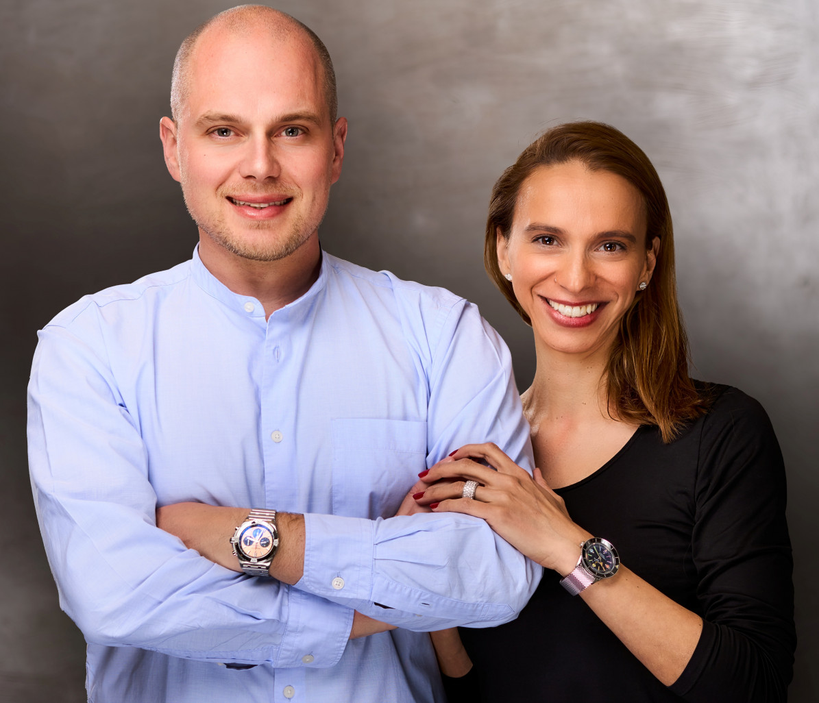 Édouard et Mélissa Genton, les dirigeants de la nouvelle bijouterie.