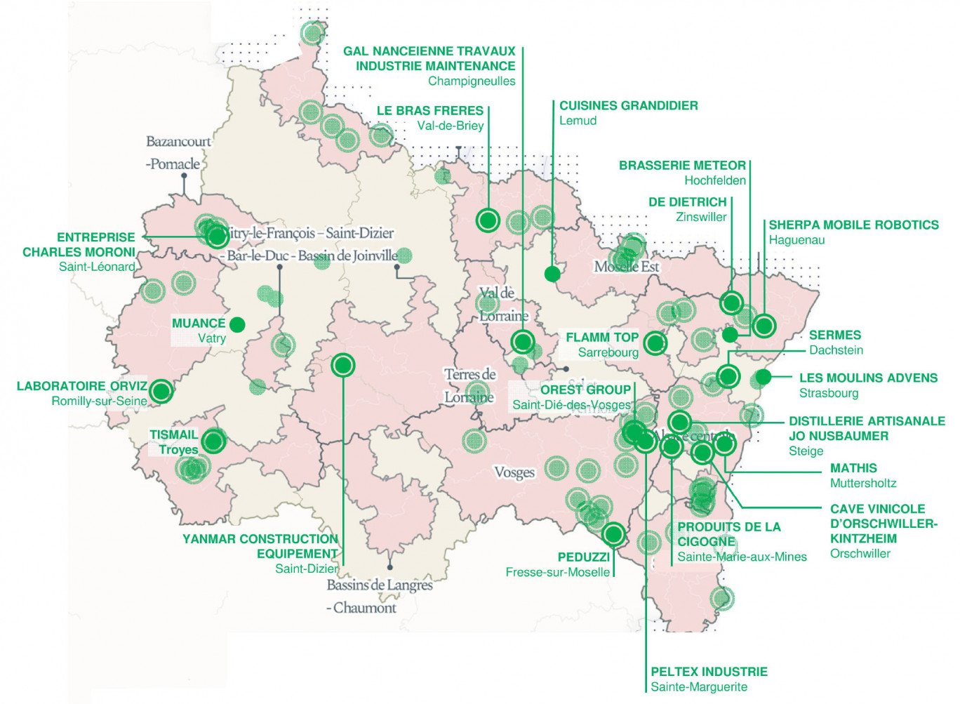 21 entreprises du Grand Est viennent d'être lauréates de la nouvelle «livraison» du fonds Territoires d'Industrie. Les Mosellans de Flamm Top de Sarrebourg et des Cuisines Grandidier de Rémilly en font partie.