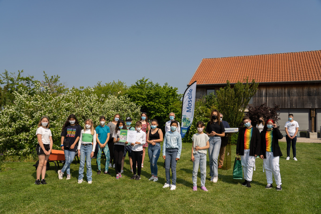 L'heure des prix aux Jardins Fruitiers de Laquenexy. (c) : Guillaume Ramon.