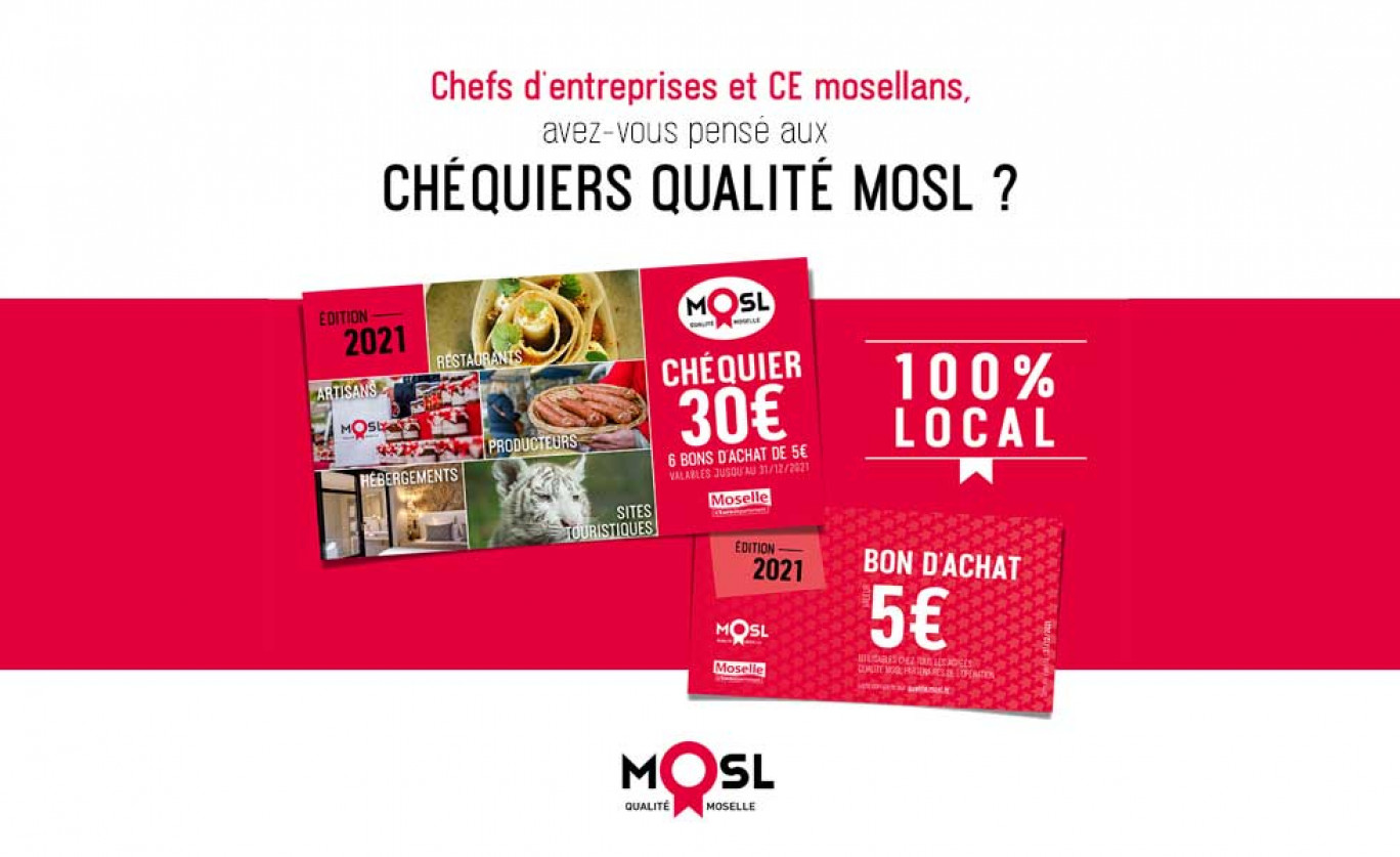 Des bons d’achats 100 % locaux pour les entreprises mosellanes. 