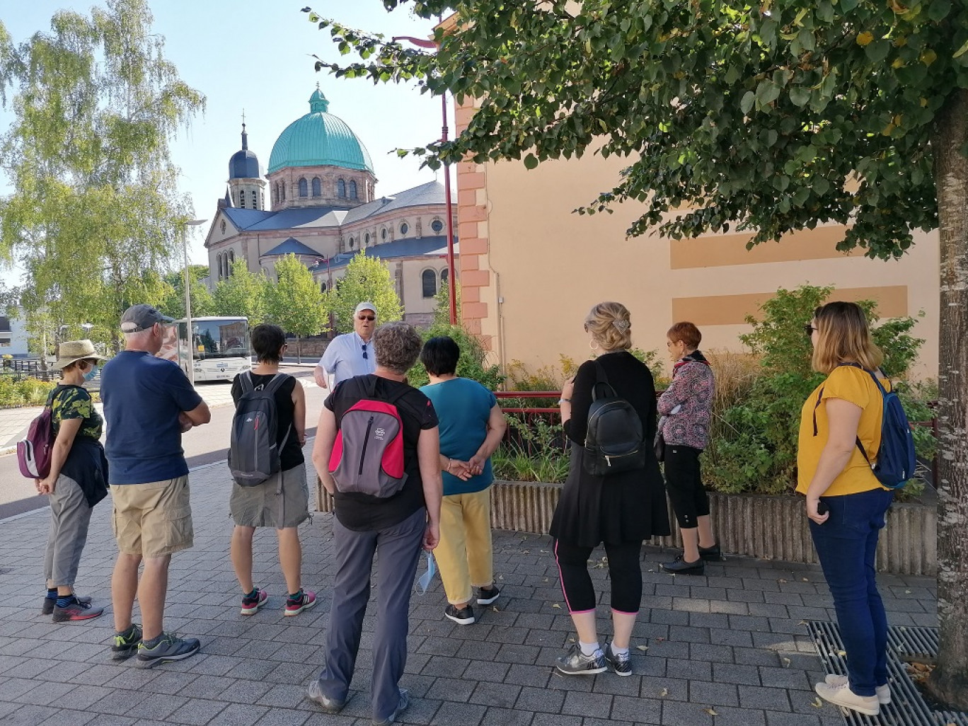 L'une des visites commentées des rendez-vous de l'été de l'office de tourisme de Saint-Avold.