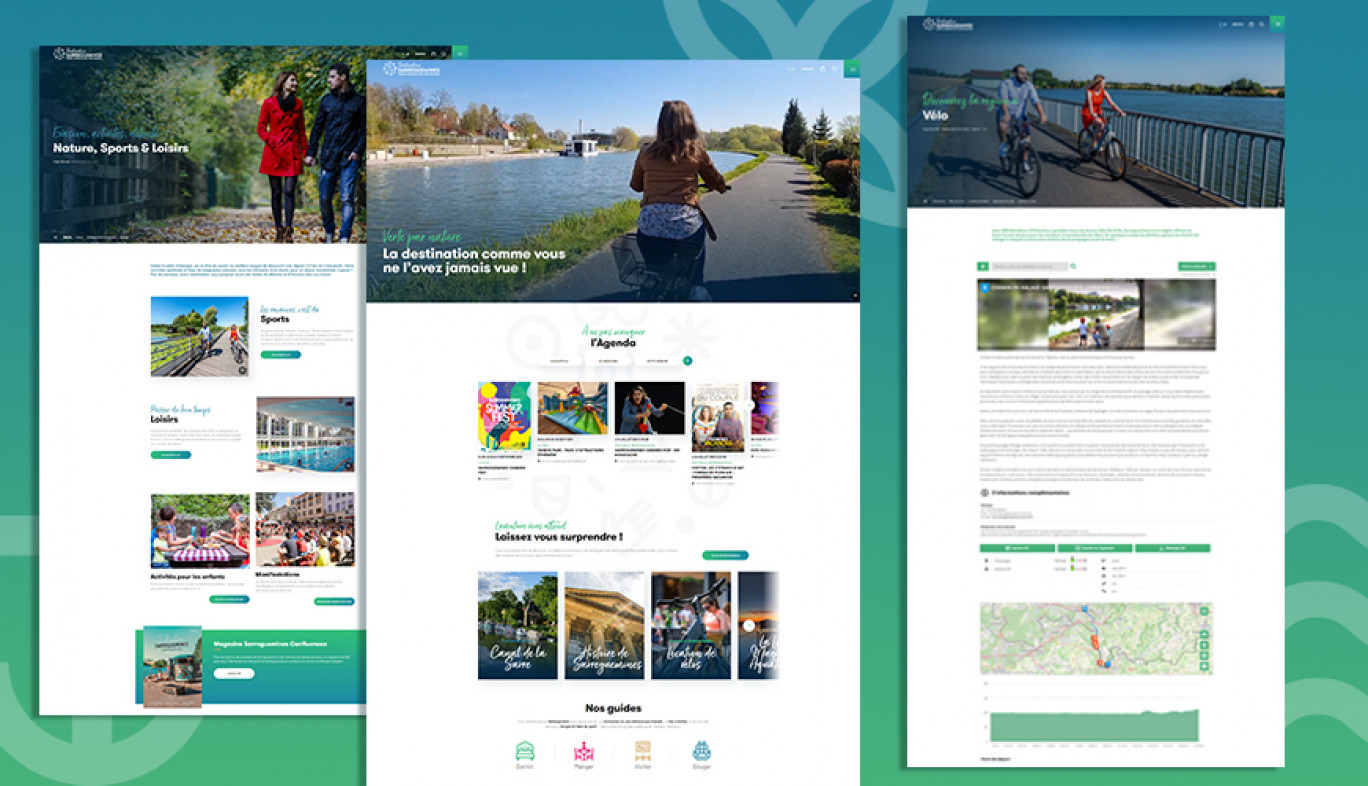 Un nouveau site internet pour faire connaître la destination Sarreguemines Confluences.