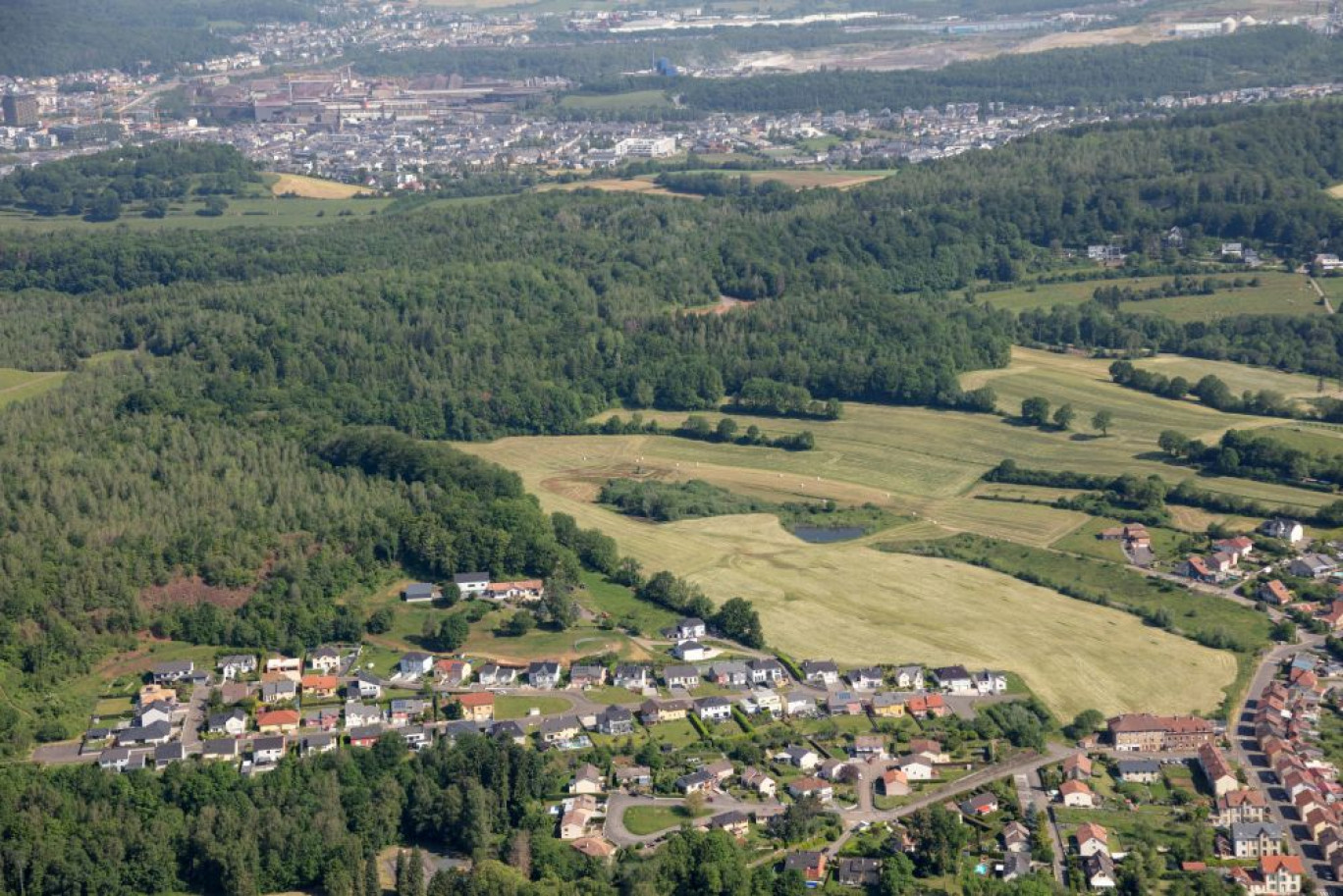 Le site du futur écoquartier de la Nock. (c) PHVA.