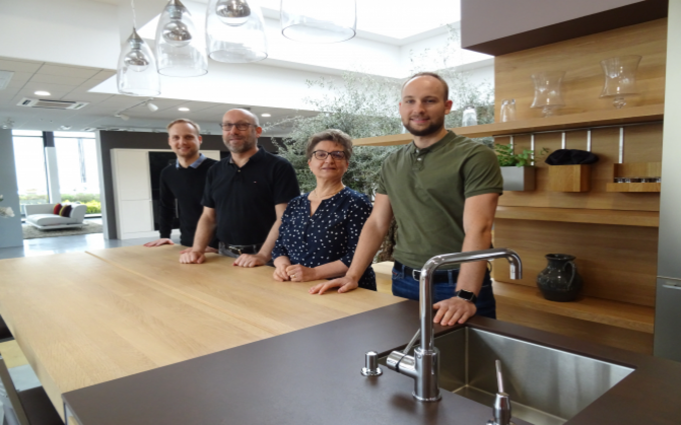 L’entreprise familiale Cuisines Grandidier n’a jamais cessé de grandir.