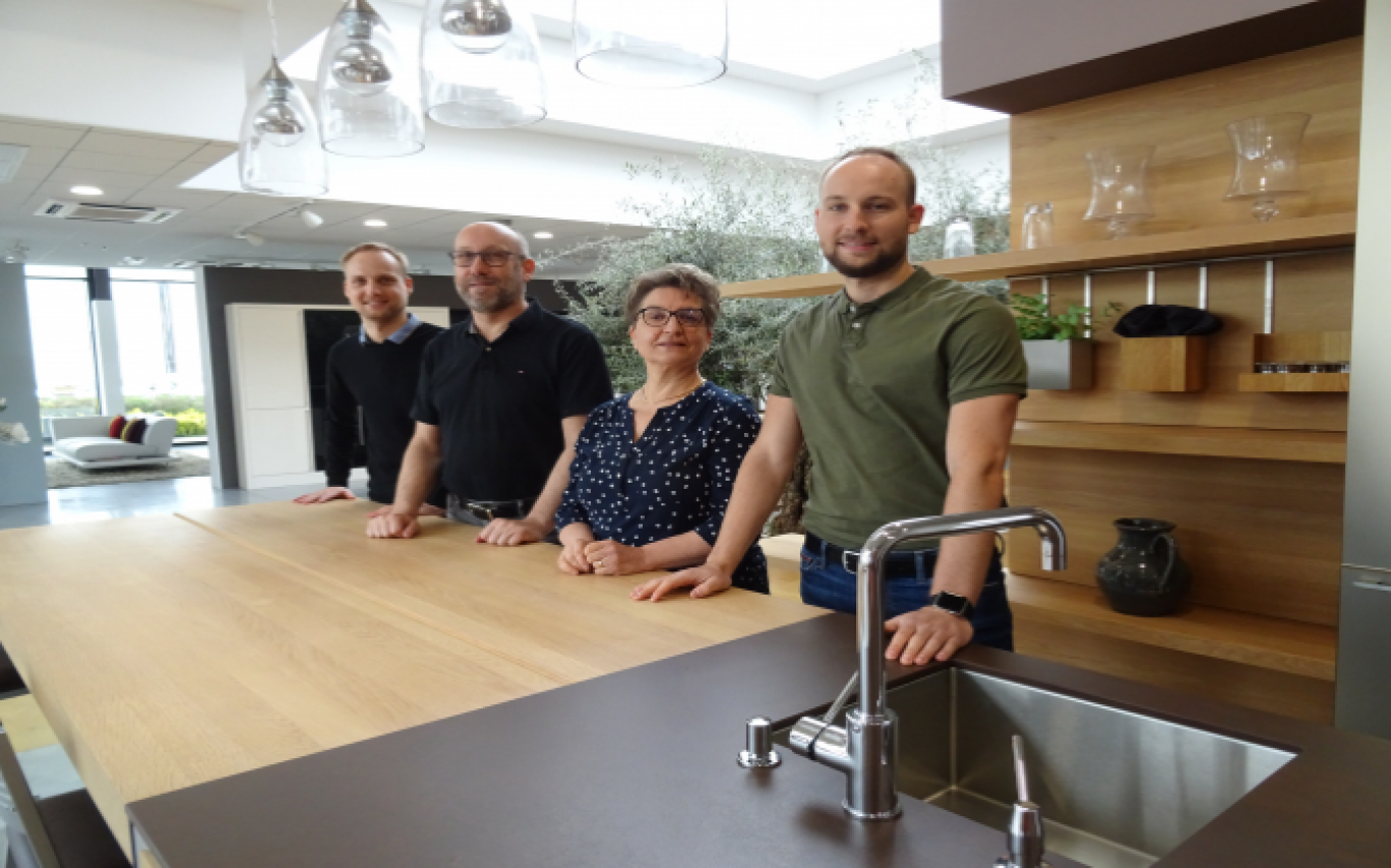  L’entreprise familiale Cuisines Grandidier n’a jamais cessé de grandir.