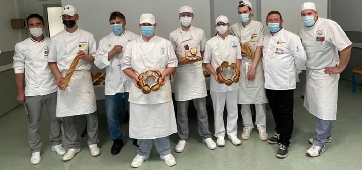 La sélection des Mosellans pour les Meilleurs Jeunes Boulangers de France. (c) FBP 57.