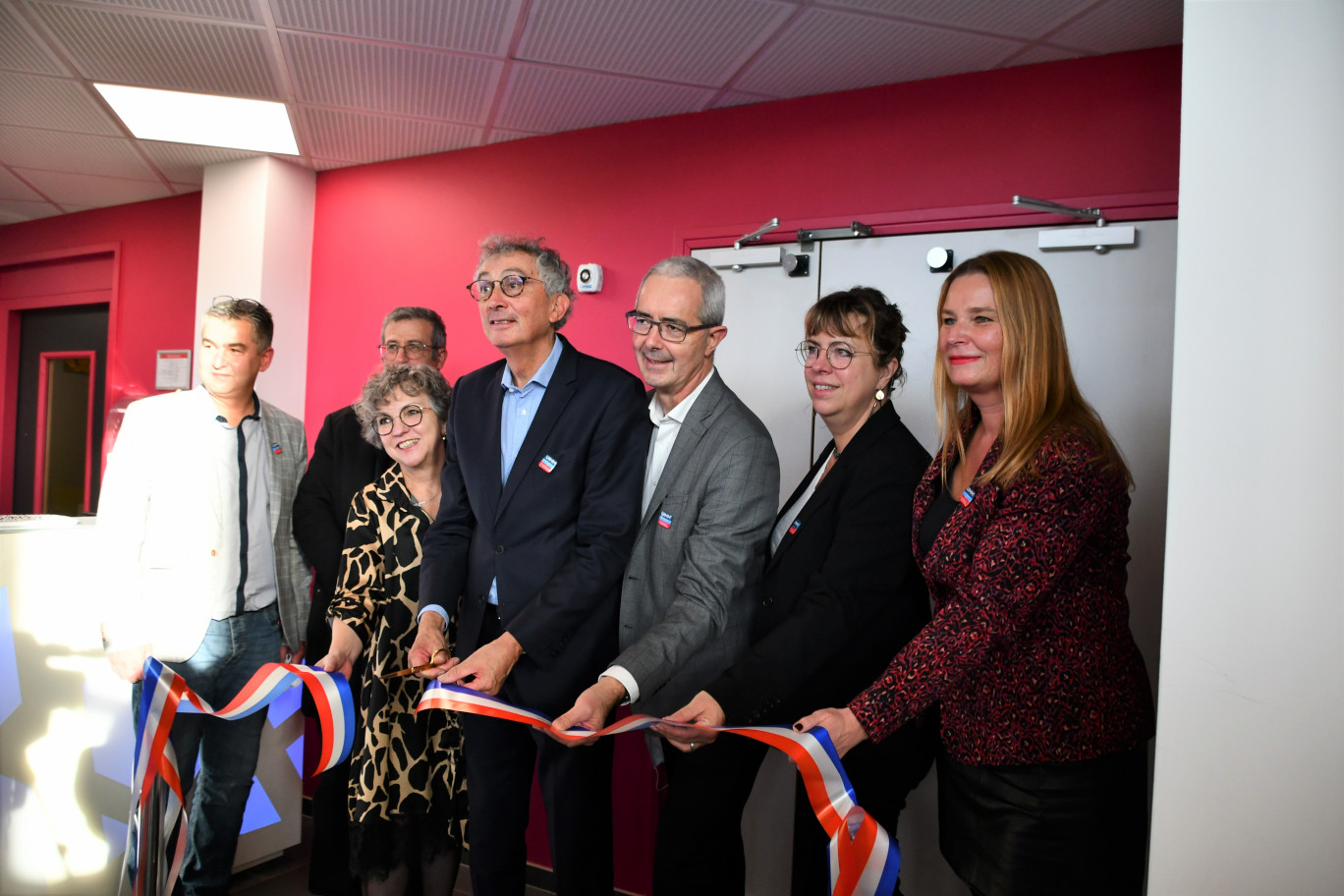 À l'heure de l'inauguration du nouveau site de Yutz. (c) UIMM Lorraine.