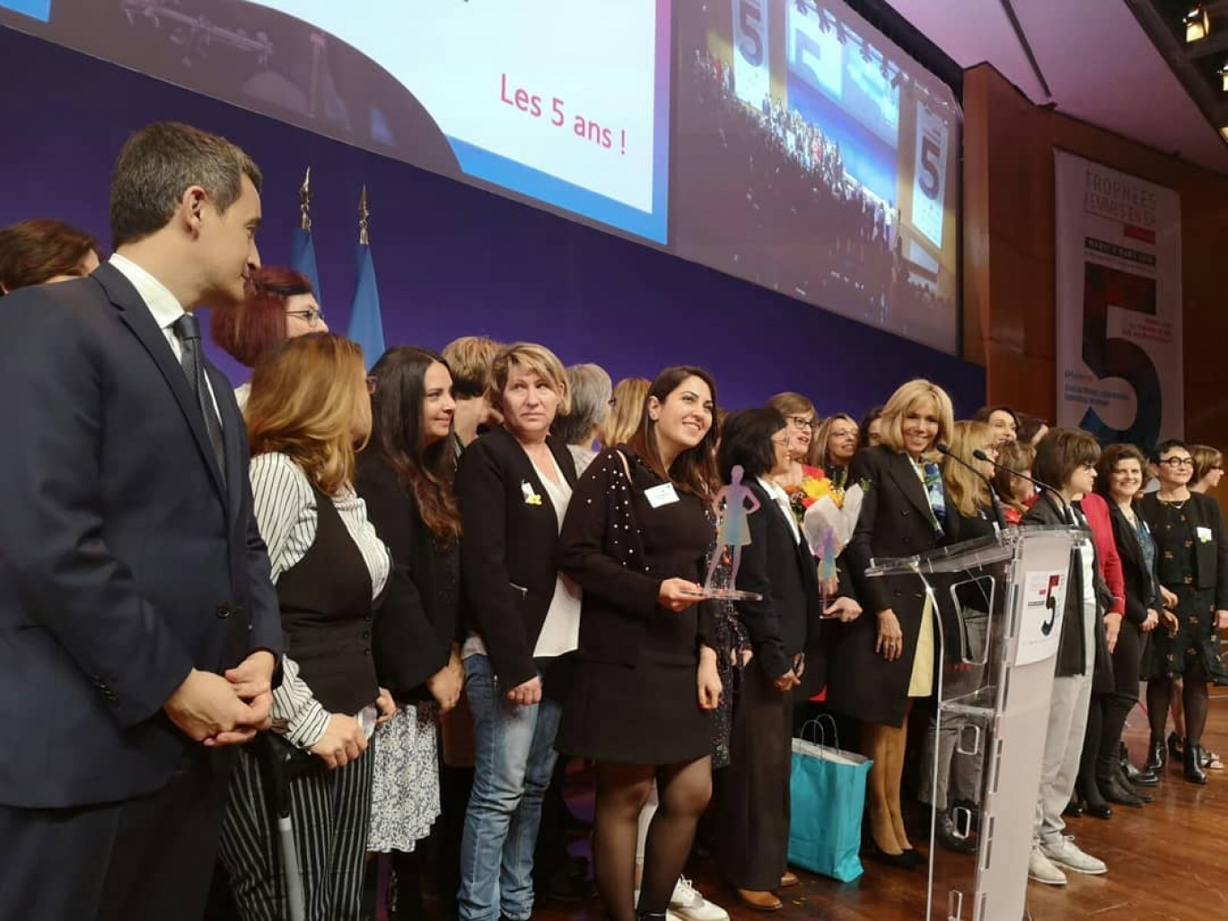 Lors de la remise des Trophées FEEA en 2019. © Handiréseau - réseauH.  