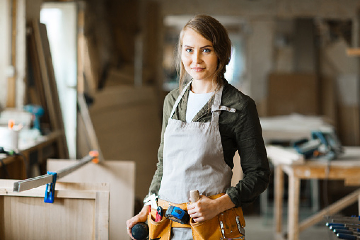 Le nombre de femmes cheffes d'entreprise individuelle artisanale augmente régulièrement ces dernières années.