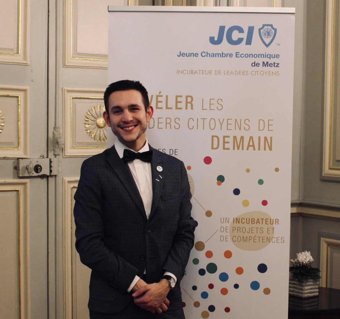 Alexandre Gonçalves, président 2022 de la JCE de Metz. © : JCE Metz.