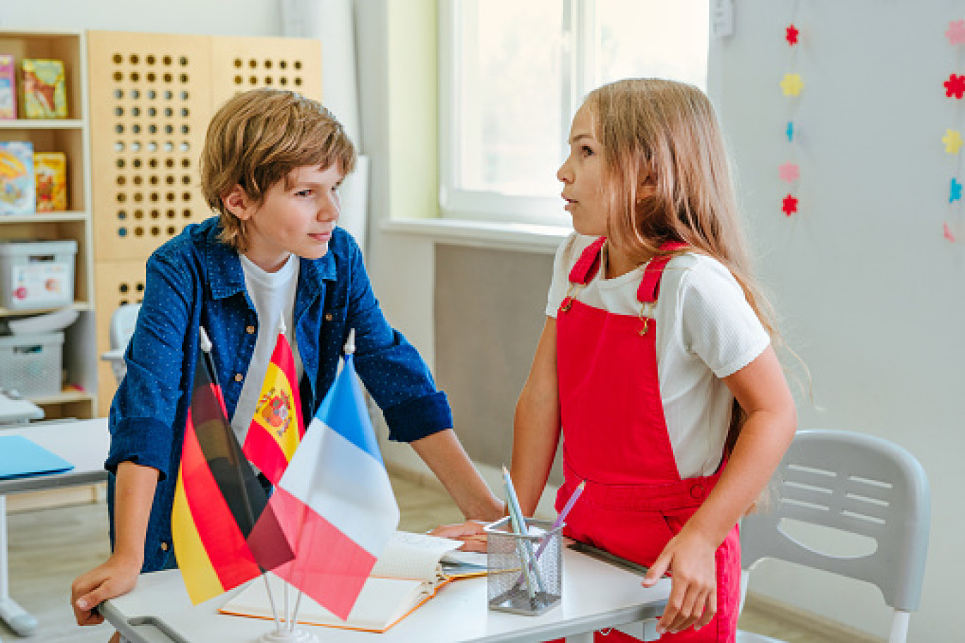 L'apprentissage dès la scolarité d'une langue : une importance capitale. 