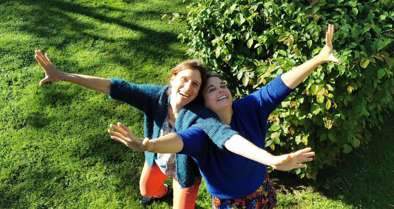 Anne-Sophie Gonnet et Sophie Haimart, «mamans» du Réveil des Lionnes. © : Réveil des Lionnes.  