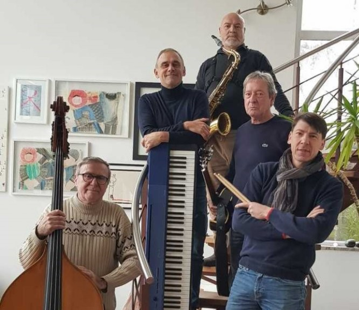 Le groupe Anatole Jazz Band, premiers invités estivaux de la saison de l'U4. © : Anatole Jazz Band.