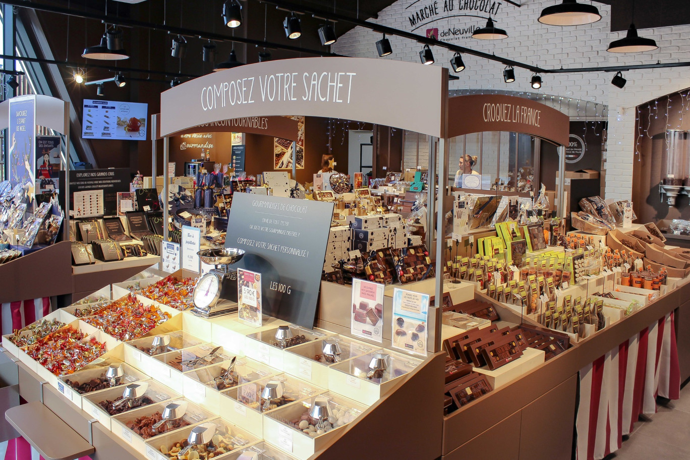 Le Marché au chocolat De Neuville Saint-Avold. (c) : De Neuville.
