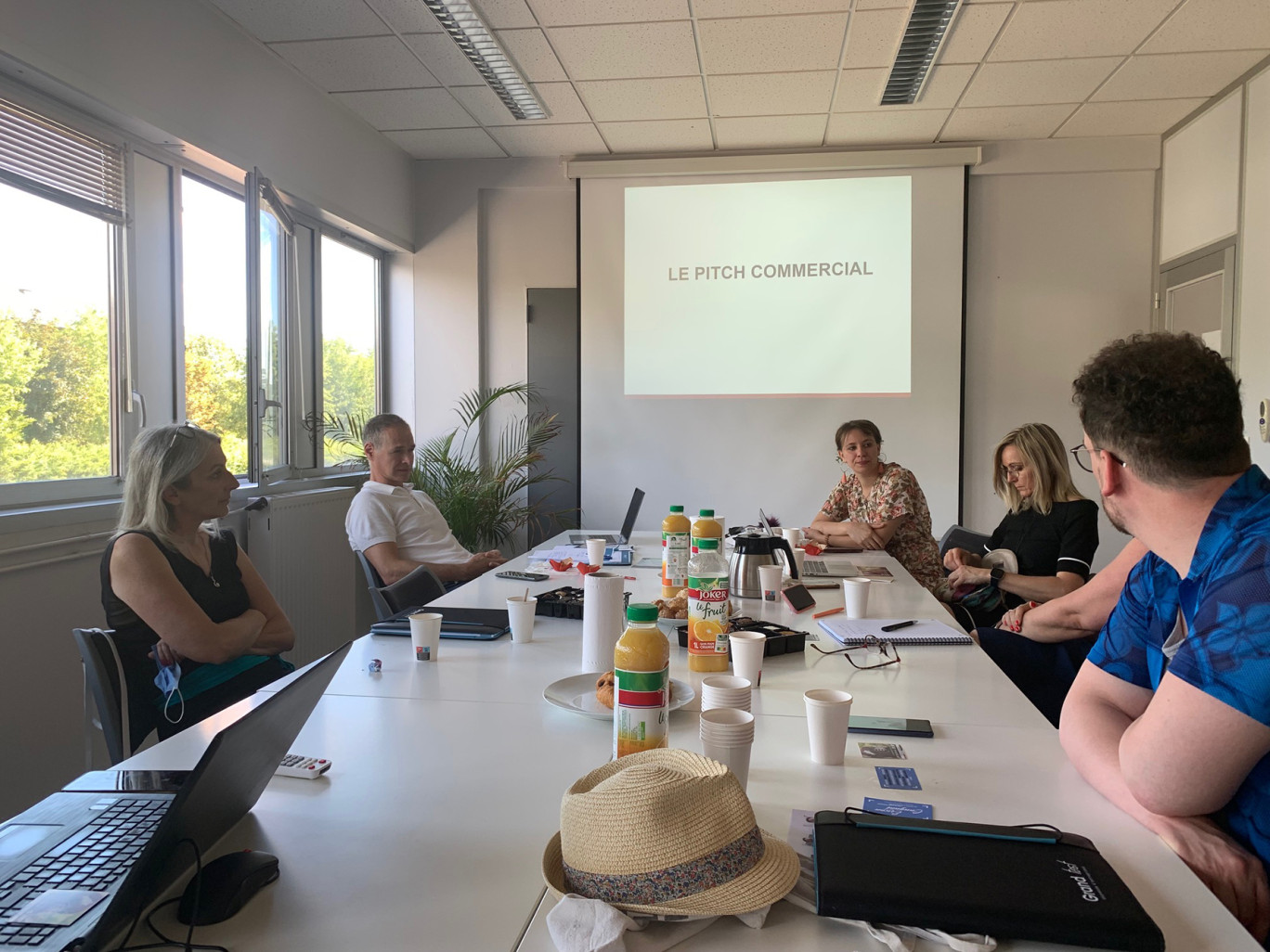 Les porteurs de projets de la couveuse Grand Test ont peaufiné leurs projets de prospection commerciale au Luxembourg.