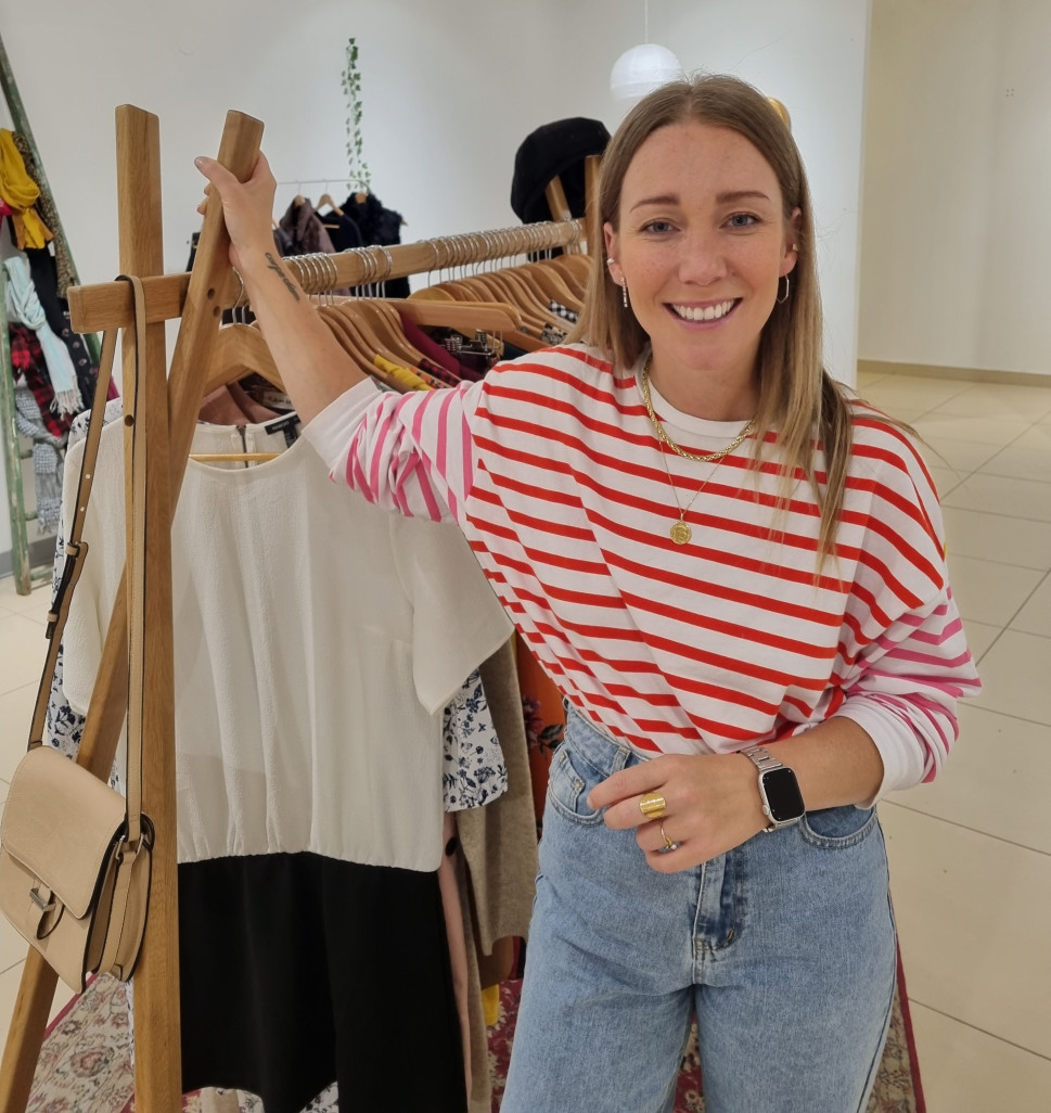 Elena Legros a importé du Canada ce principe d'échanges de vêtements.