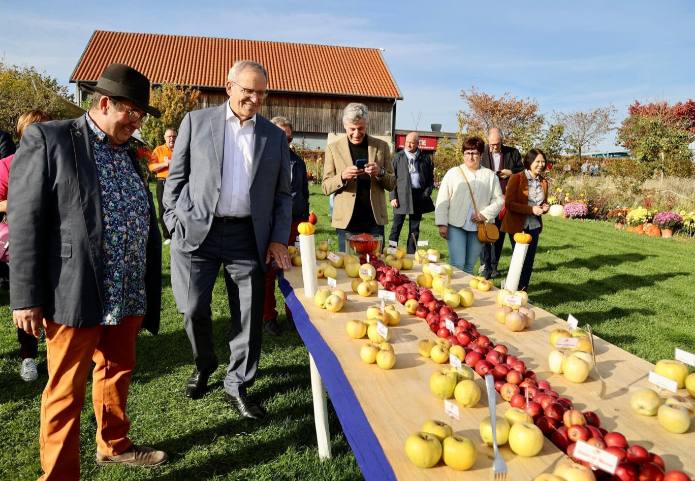 Lors de l'inauguration par le président du conseil départemental de Moselle, Patrick Weiten, © CD 57. 