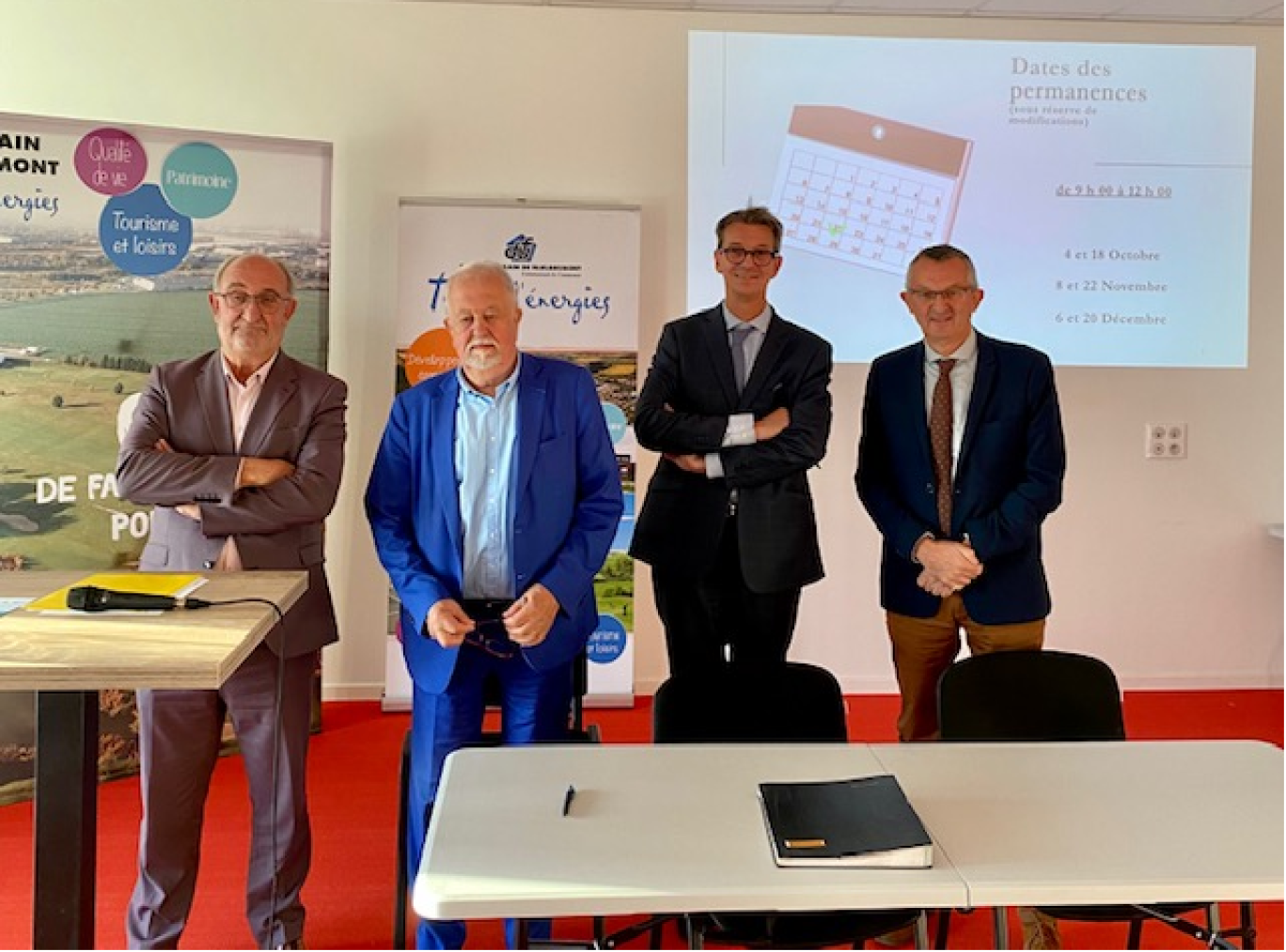 Une synergie de territoire a permis la concrétisation du Point Justice Economique de Faulquemont. © DUFCC.