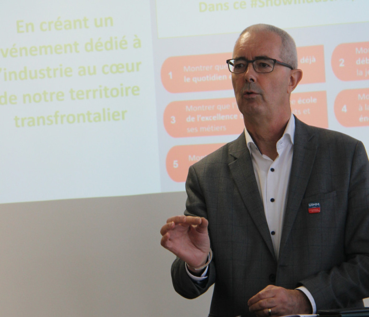 «C’est l’heure de remettre l’industrie à la place où elle se doit d’être !», assure Hervé Bauduin, président de l’UIMM Lorraine à la veille de Show industrie à Metz les 25 et 26 novembre.