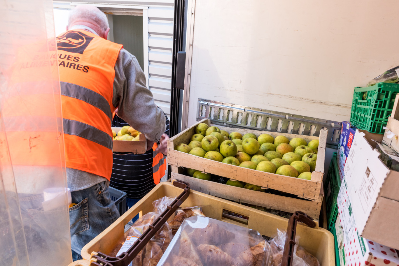 La Banque Alimentaire de Moselle collecte gratuitement annuellement près de 2 000 tonnes de denrées alimentaires. © : FFBA.