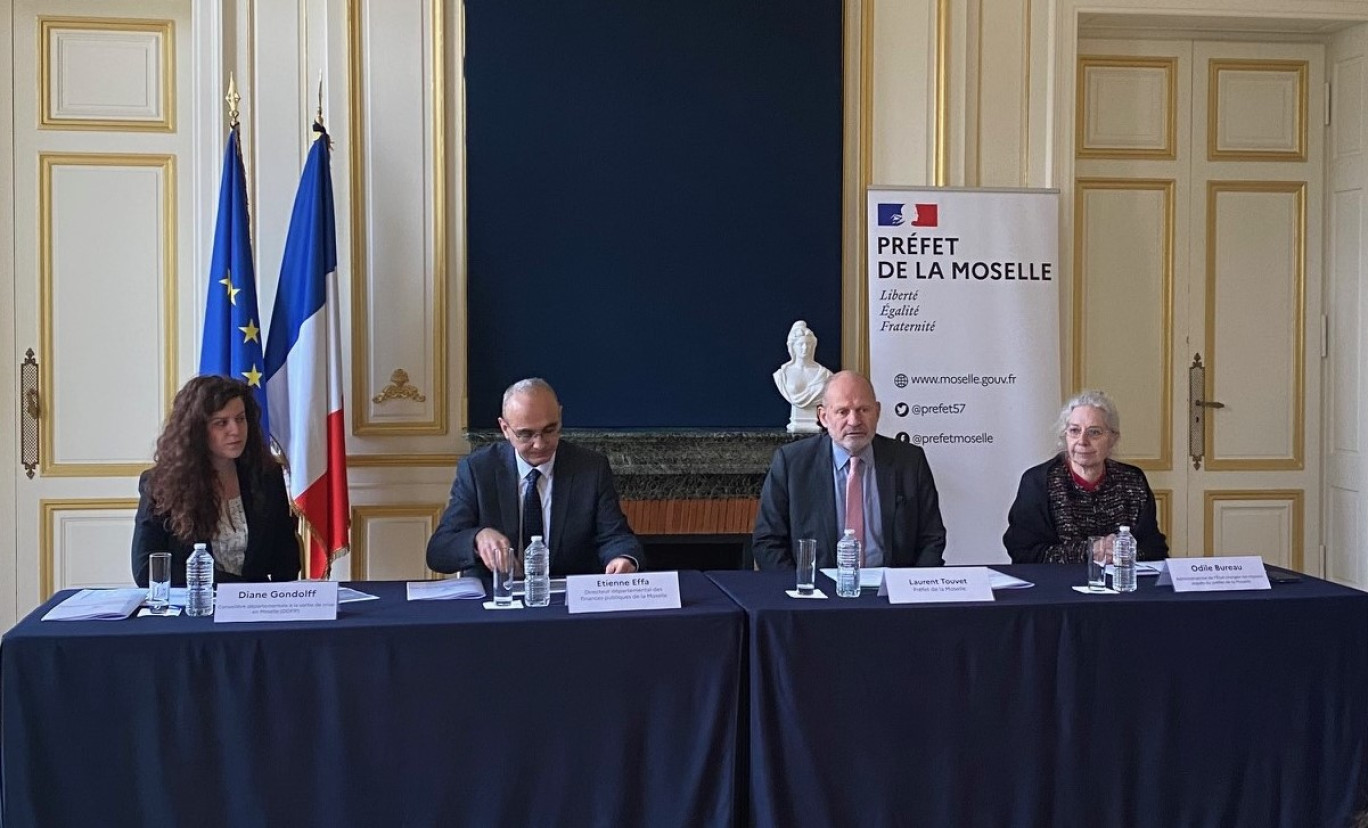 Les aides à l'économie de proximité ont été officiellement présentées en Moselle. © Préfecture de la Moselle.