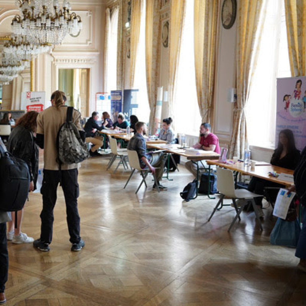 135 étudiants se sont présentés au job dating messin. © Inspire Metz.