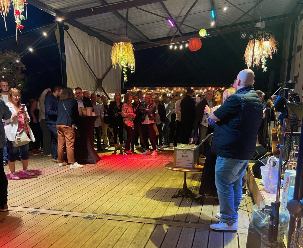 Proposer un temps festif pour la rentrée des professionnels du bâtiment. © Capeb 57.