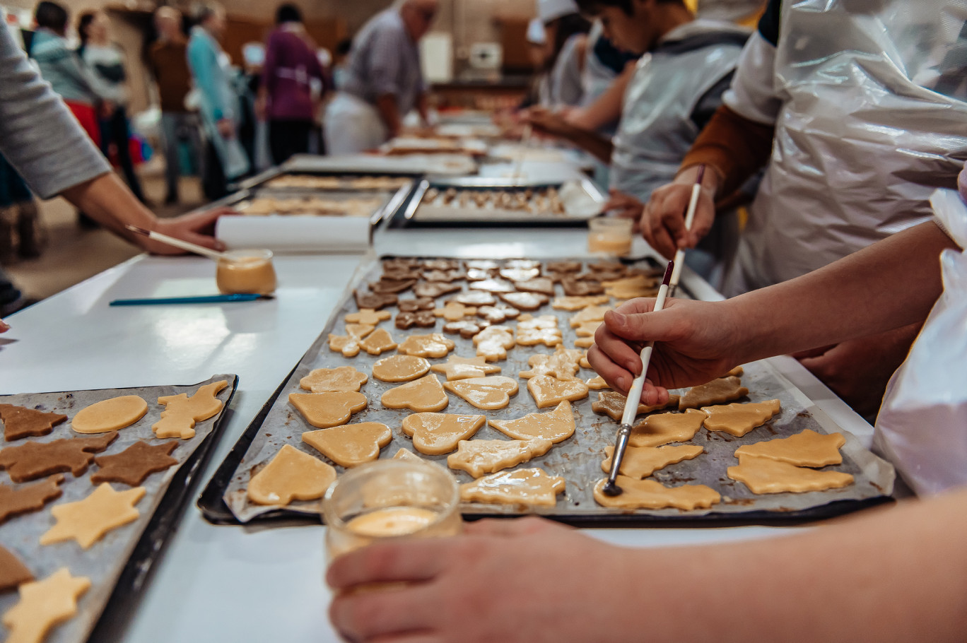 Un mois de décembre consacré aux ateliers bredele de Noël. © CCPB.