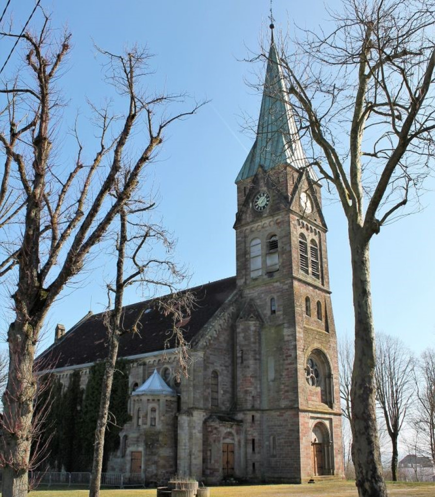 L'ancienne église protestante à Morhange. © Ville de Morhange.