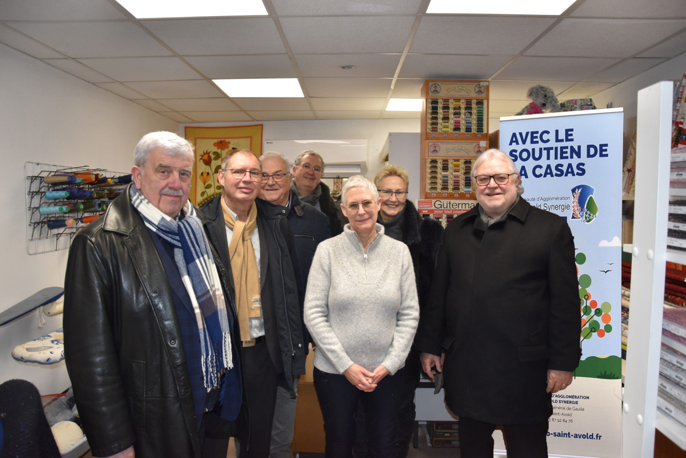 Le soutien de la collectivité naborienne à son tissu économique de proximité. © CASAS.