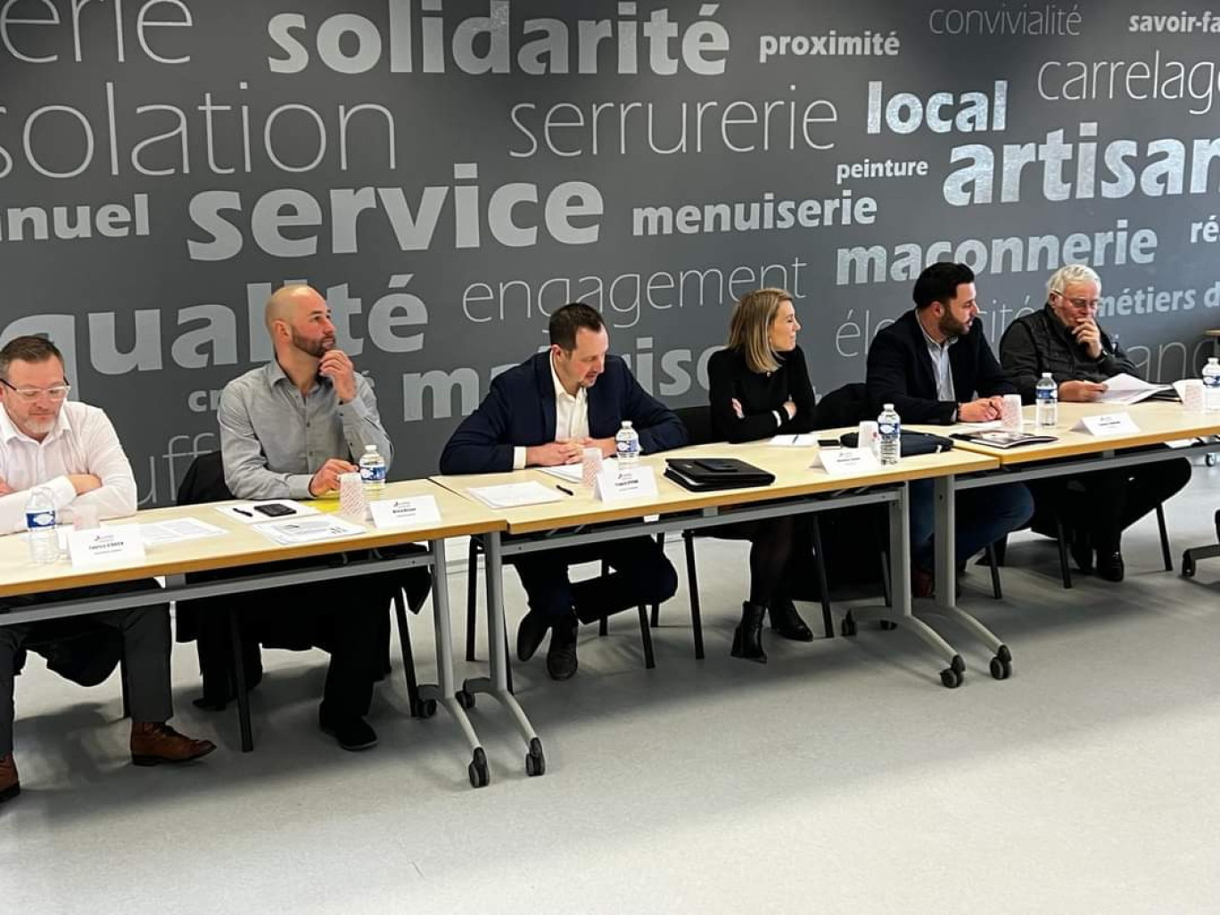 Trouver des solutions synergiques et territoriales pour promouvoir les métiers du bâtiment. © Capeb 57.