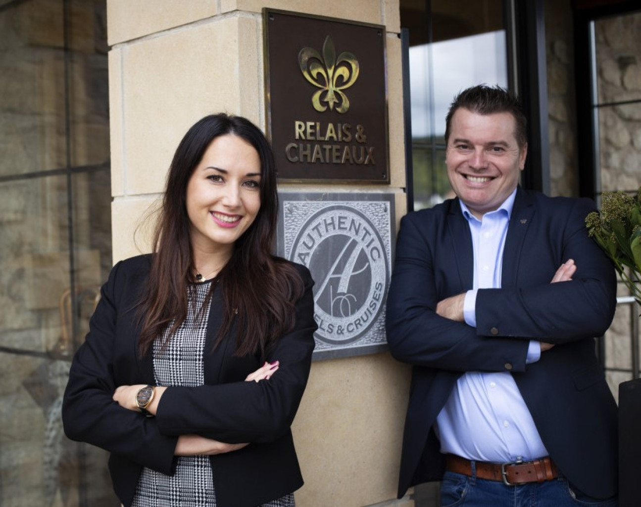 Mathilde et Alexandre Keff sont les heureux propriétaires du Domaine de la Klauss créé en 2016. © Domaine de la Klauss.