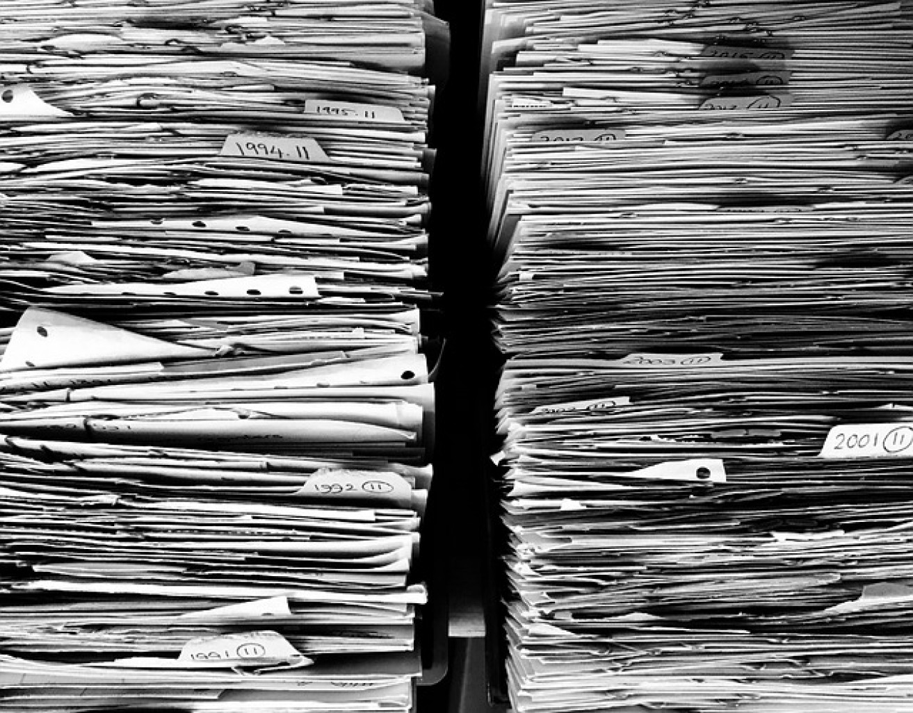 Le volume papier reste très important en entreprise.