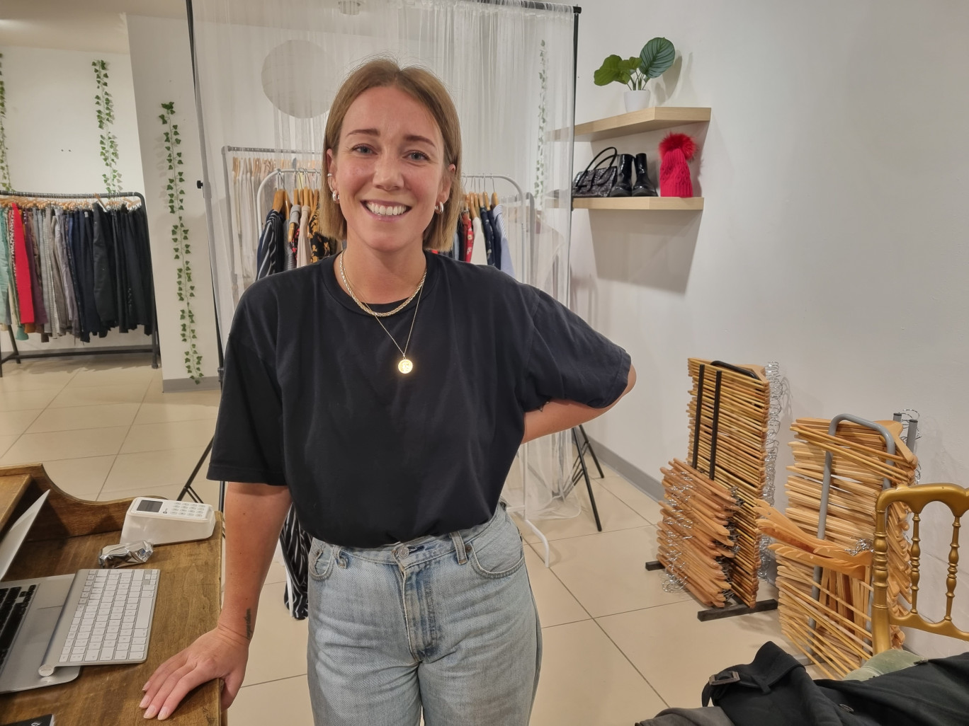Elena Legros, militante d'une mode éco-responsable.