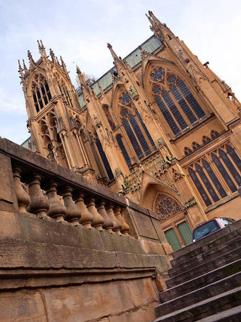 Le samedi 14 décembre, visite de la cathédrale Saint-Etienne de Metz. 
