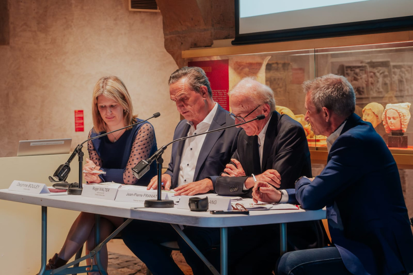 Lors de l'assemblée générale statutaire. @ Initiative Metz.