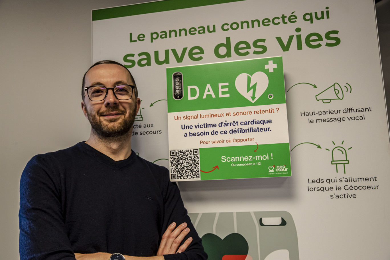 Frédéric Leybold franchit un nouveau cap dans la reconnaissance de Géocoeur. © Hekatech