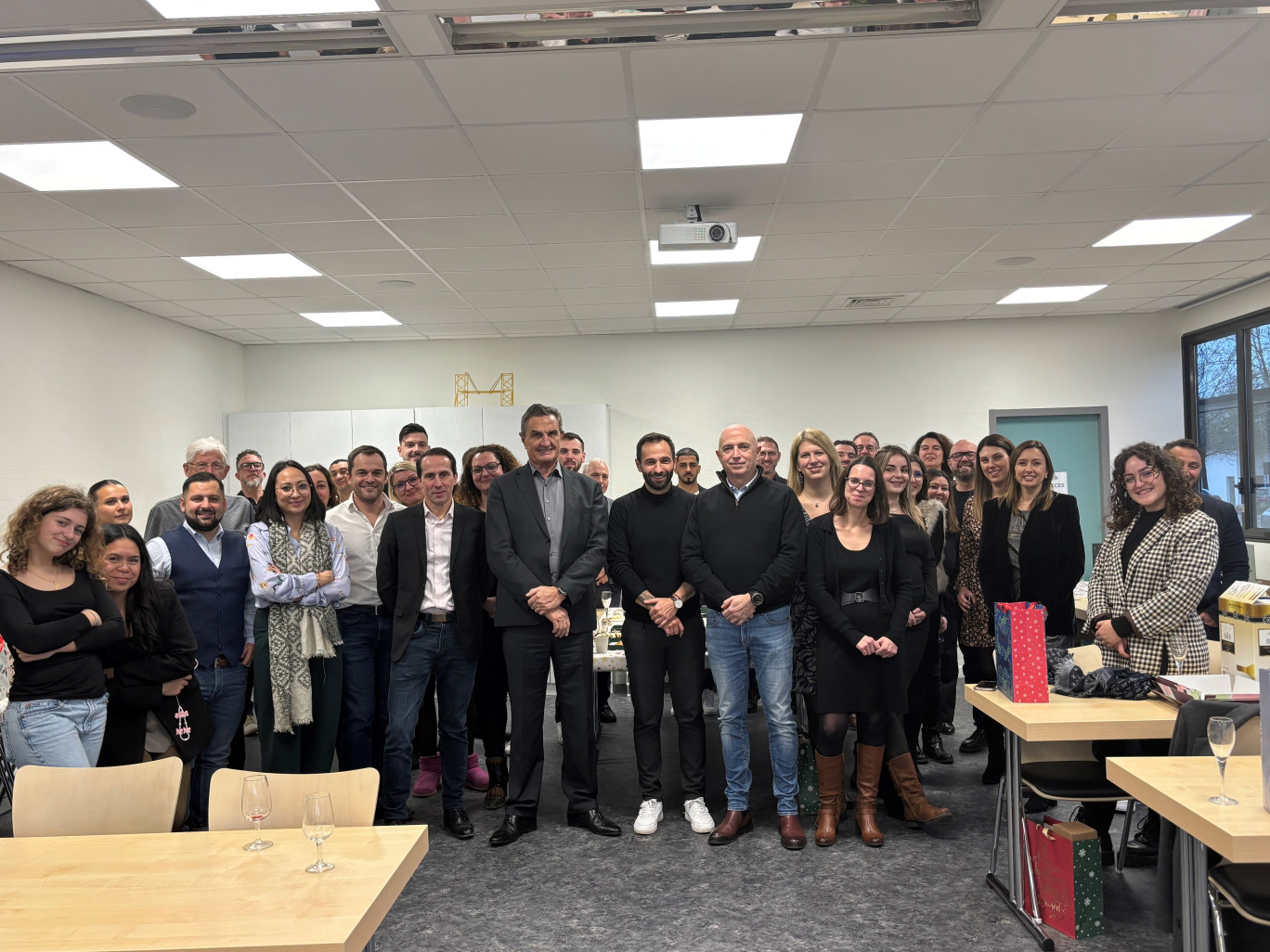© Initiative Metz. Équipe au complet réunis en décembre dernier.