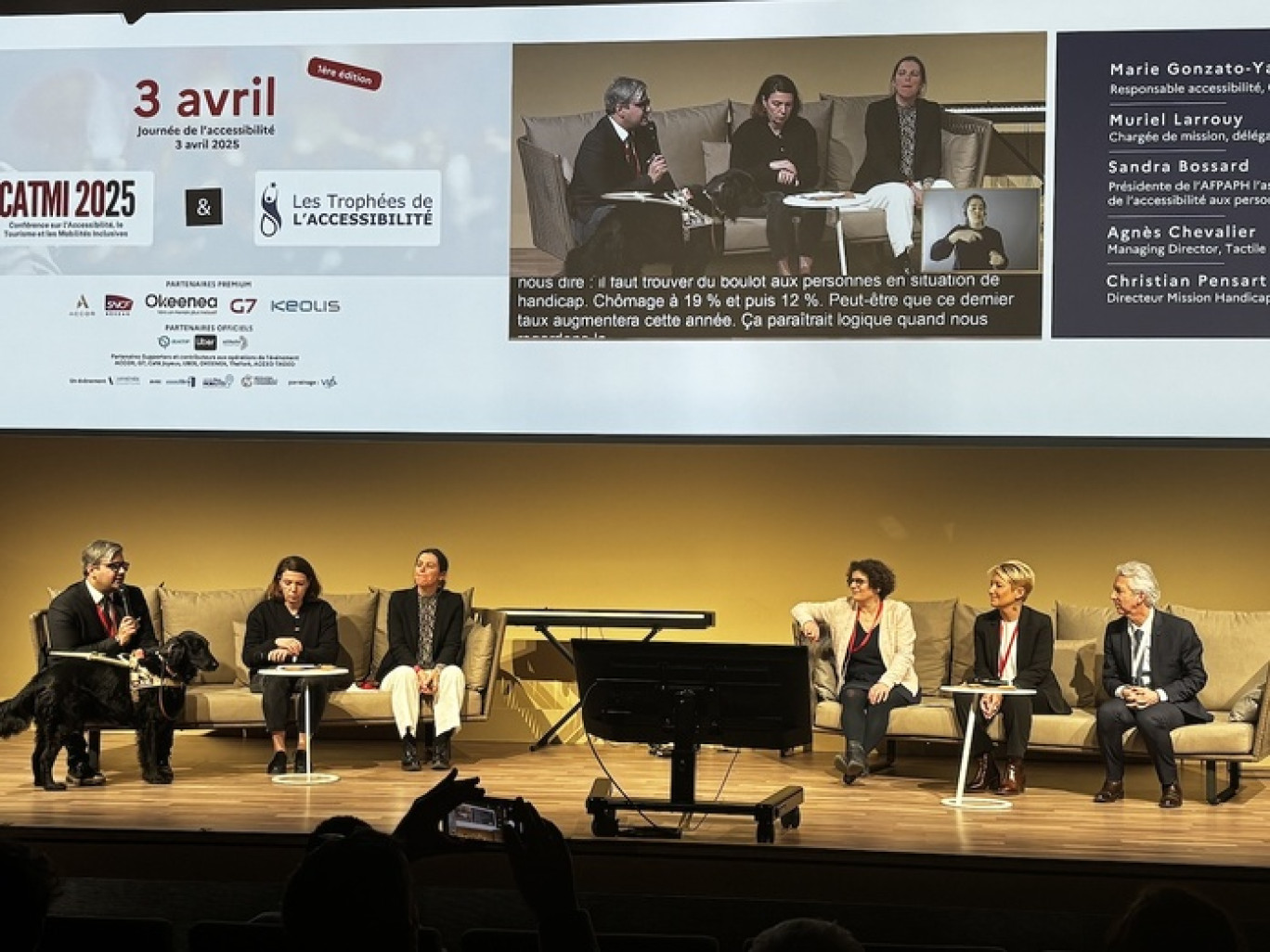 Une journée d'échanges dédiée à l'accessibilité. © Amélia Brille.