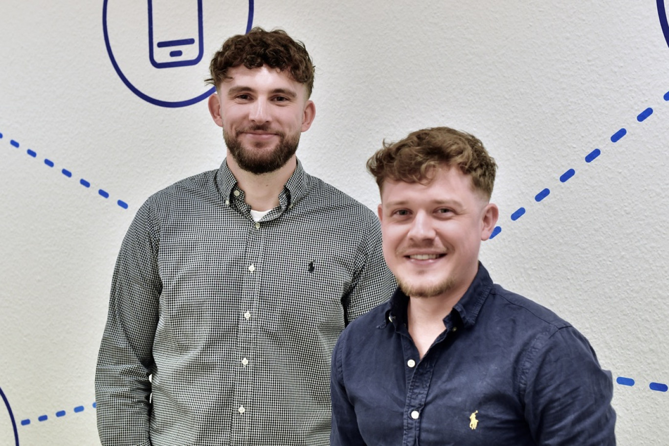 Sacha Letullier et Nicolas Parent ont lancé Morpheus Formation en 2021. © Morpheus Formation.