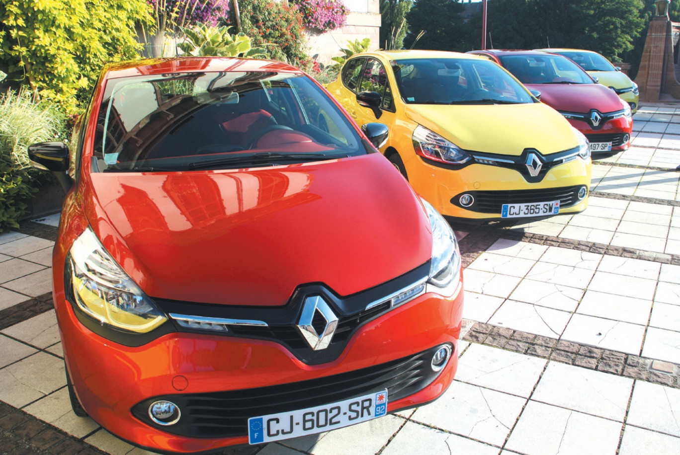 La dernière née de Renault, la Clio 4, était en essais sur les routes lorraines au départ de Baccarat. La marque au losange espère beaucoup de ce nouveau modèle.