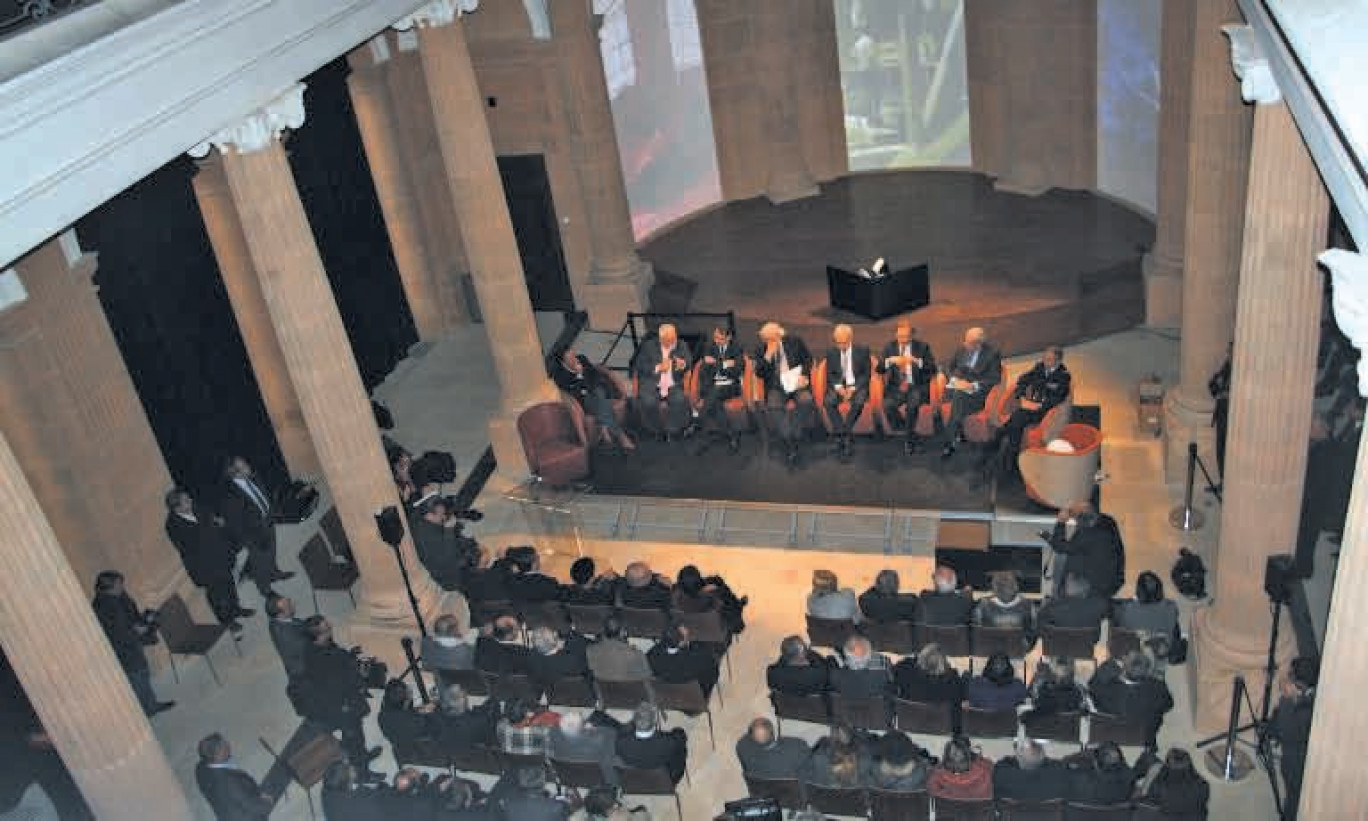 La chapelle restaurée du château de Lunéville a accueilli le 10 janvier bon nombre de personnalités régionales pour l’officialisation de l’installation du Cnam au coeur même du petit Versailles lorrain.