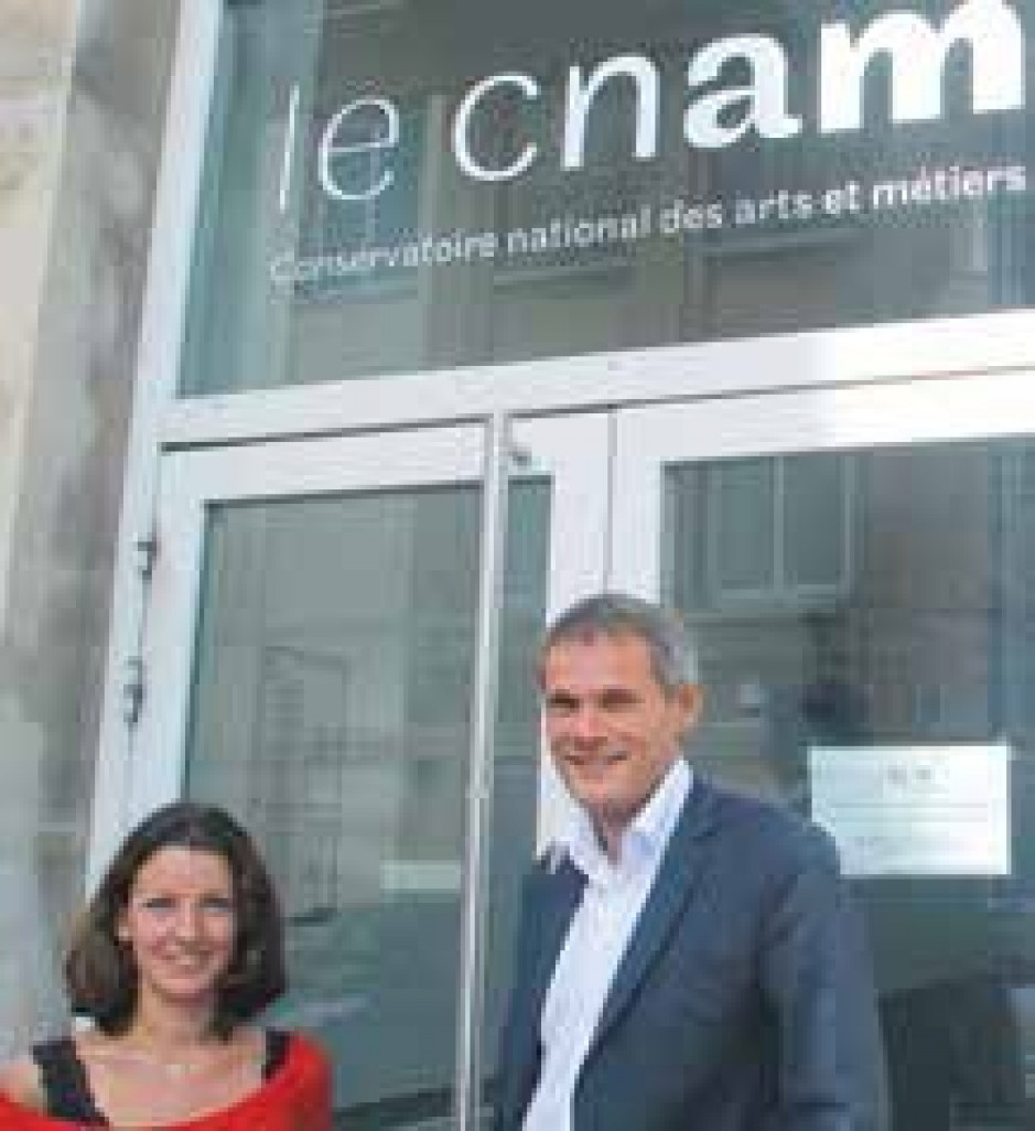 «Notre objectif est de construire le Cnam de demain», assure Guy Keckhut, le directeur adjoint du Cnam lorrain et Cécile Brice, responsable de communication.