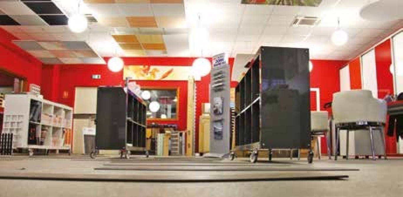 Un showroom de près de 200 m² permet de prendre connaissance de visu des différentes solutions proposées par Réso Est à Metz.