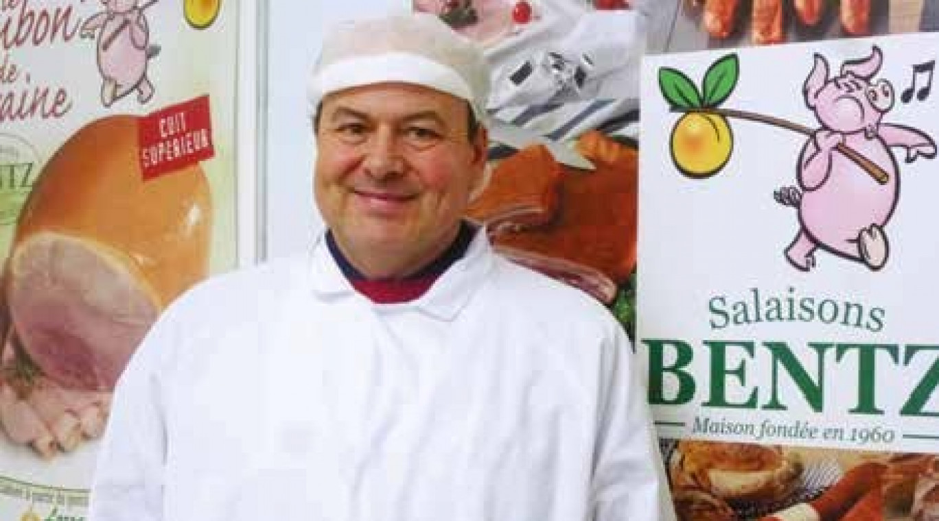 Jean-François Antoine, gérant des Salaisons Bentz, a su apporter une réussite exportatrice à une affaire originellement familiale et artisanale.