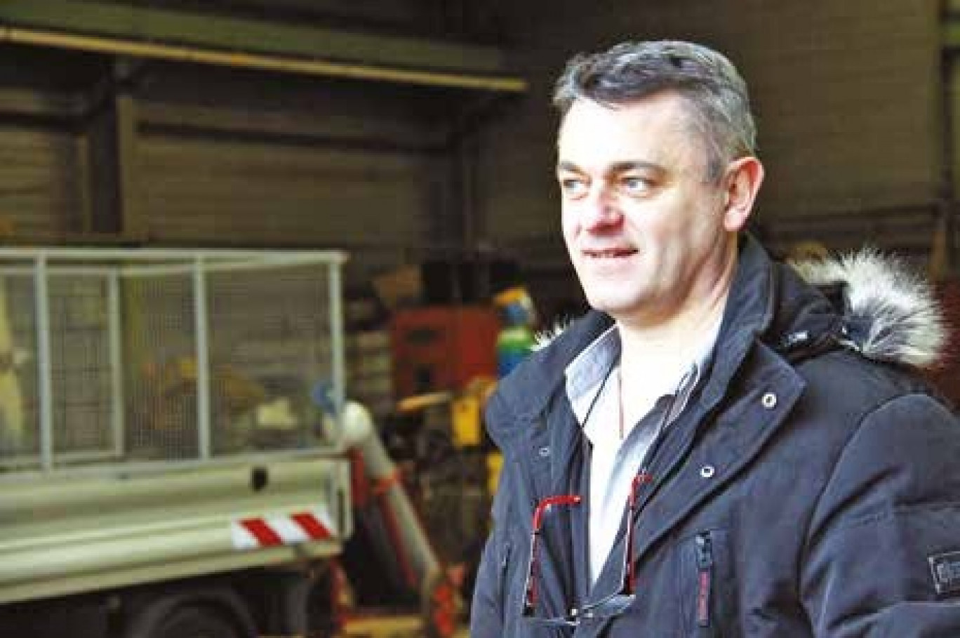 «Notre savoir-faire en mécano-soudure et en maintenance hydraulique nous permet de diversifier nos champs d’activité», assure Étienne Mey de LorMecaSer sur le Dynapole de Ludres-Fléville.