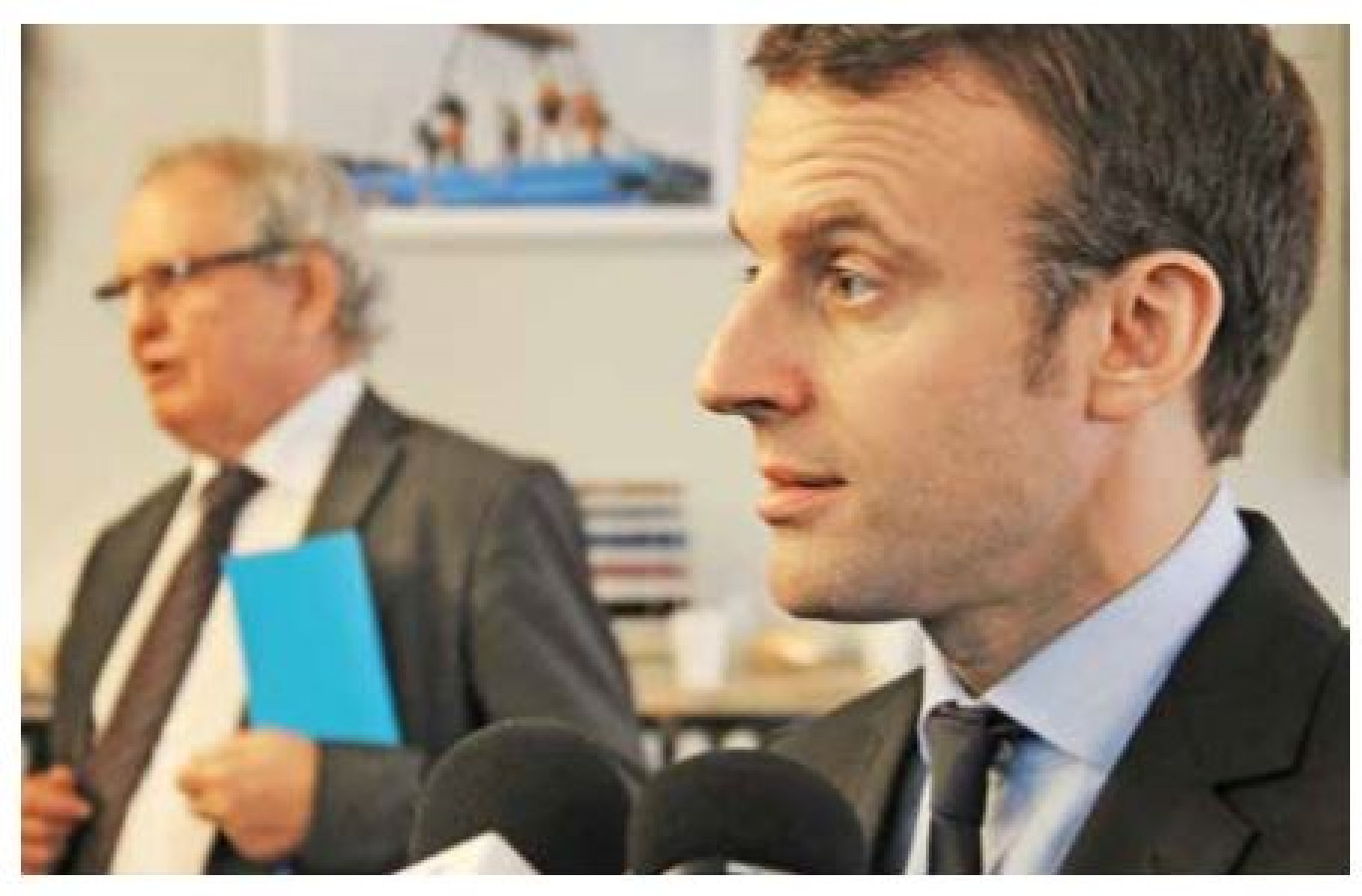 Macron en «stratège» à Pont-à-Mousson